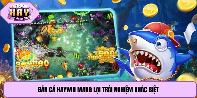 Bắn cá Haywin mang lại trải nghiệm khác biệt