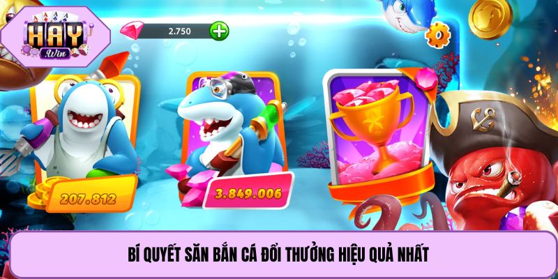 Bí quyết săn bắn cá đổi thưởng hiệu quả nhất
